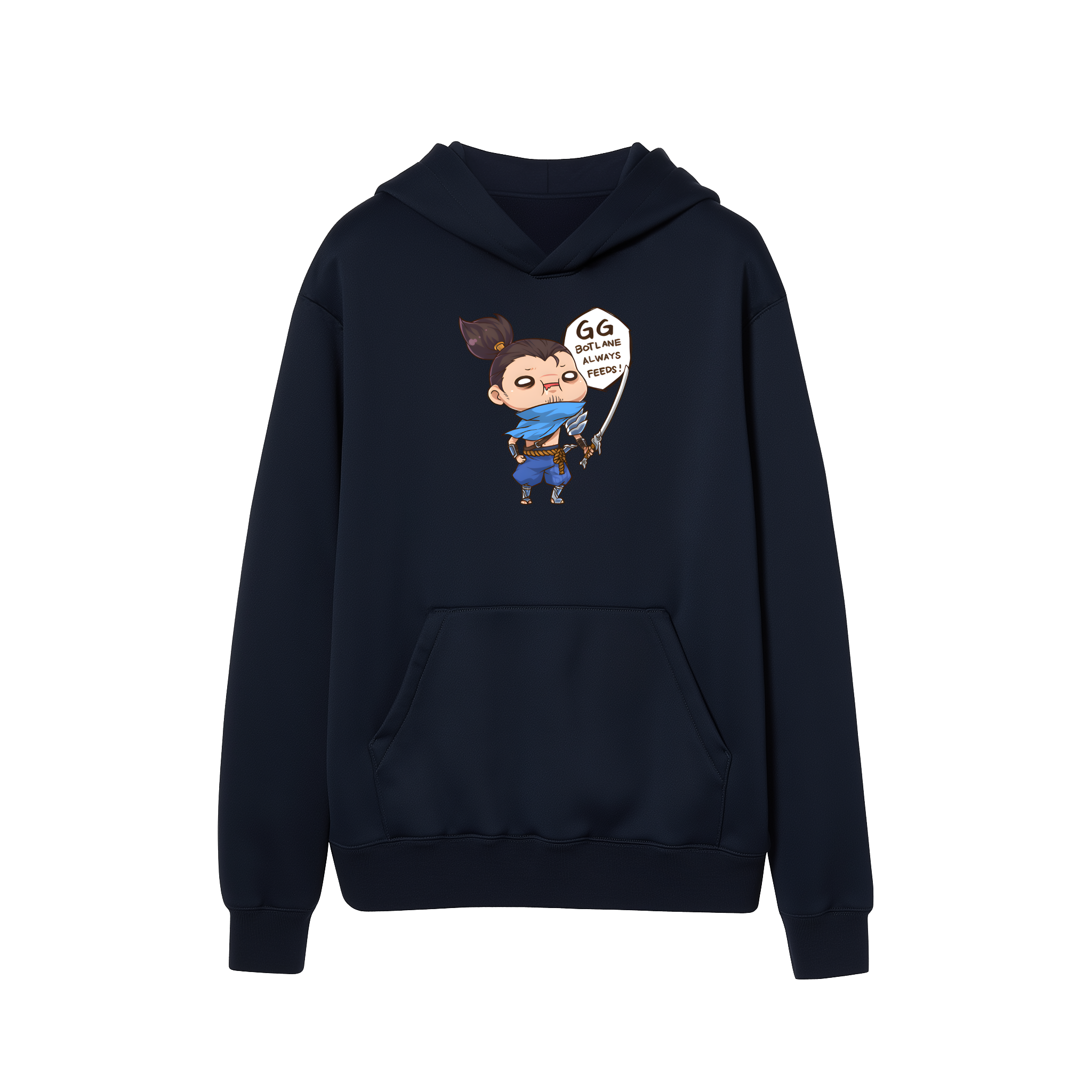 Yasuo - Botlane always Feeds