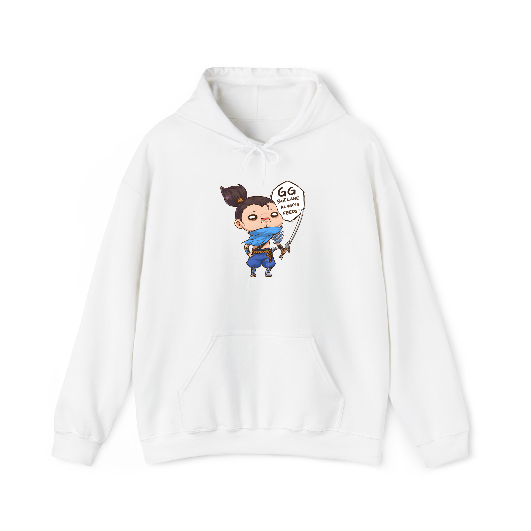 Yasuo - Botlane always Feeds