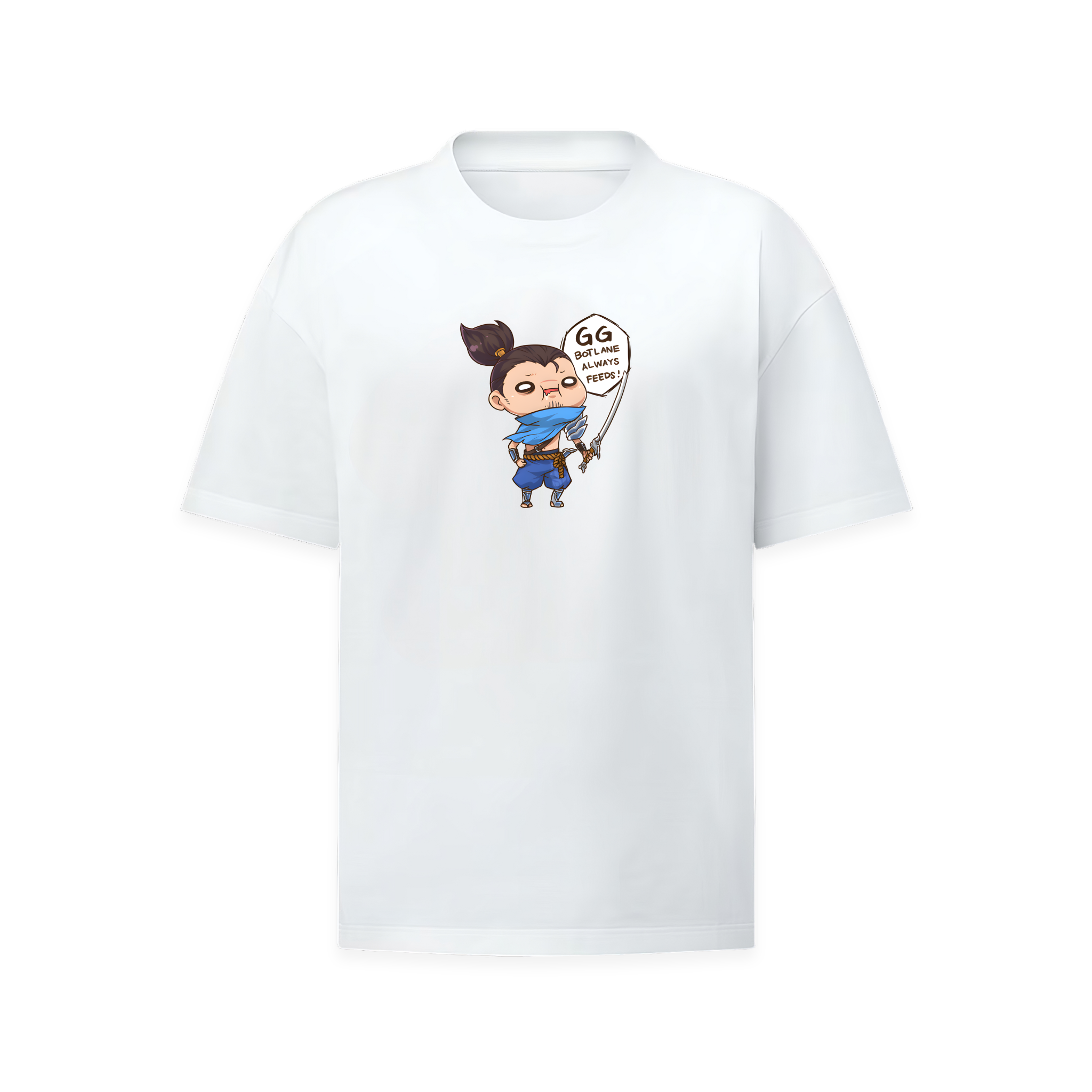 Yasuo - Botlane always Feeds