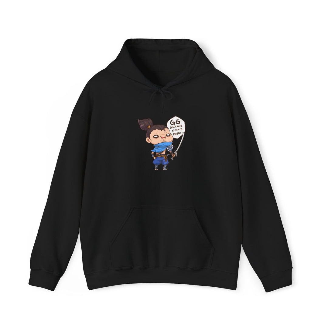 Yasuo - Botlane always Feeds