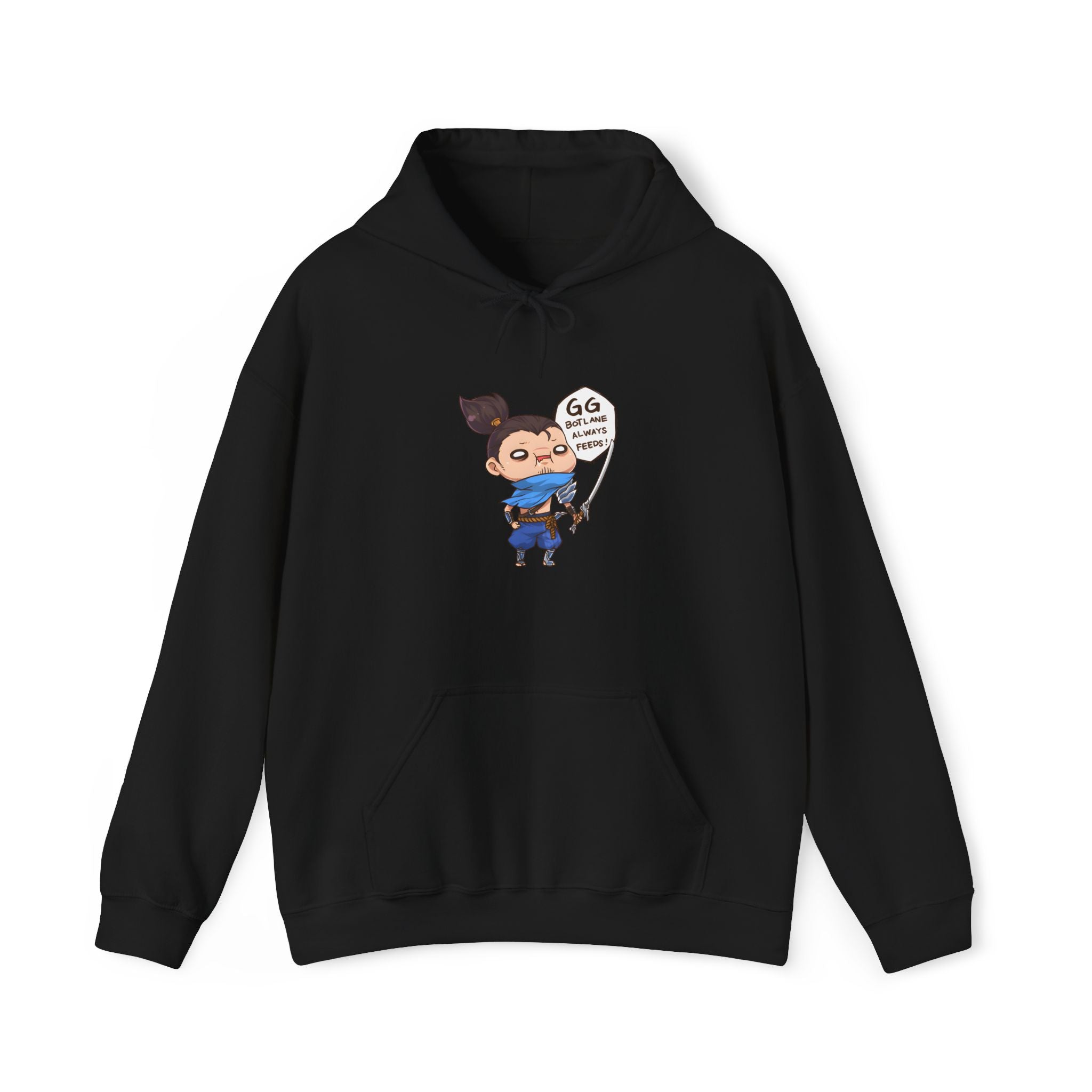 Yasuo - Botlane always Feeds