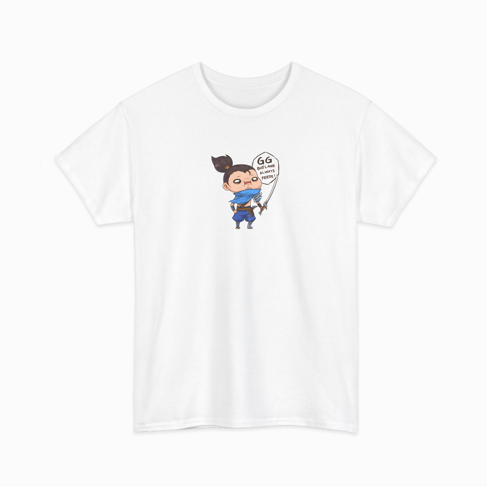 Yasuo - Botlane always Feeds