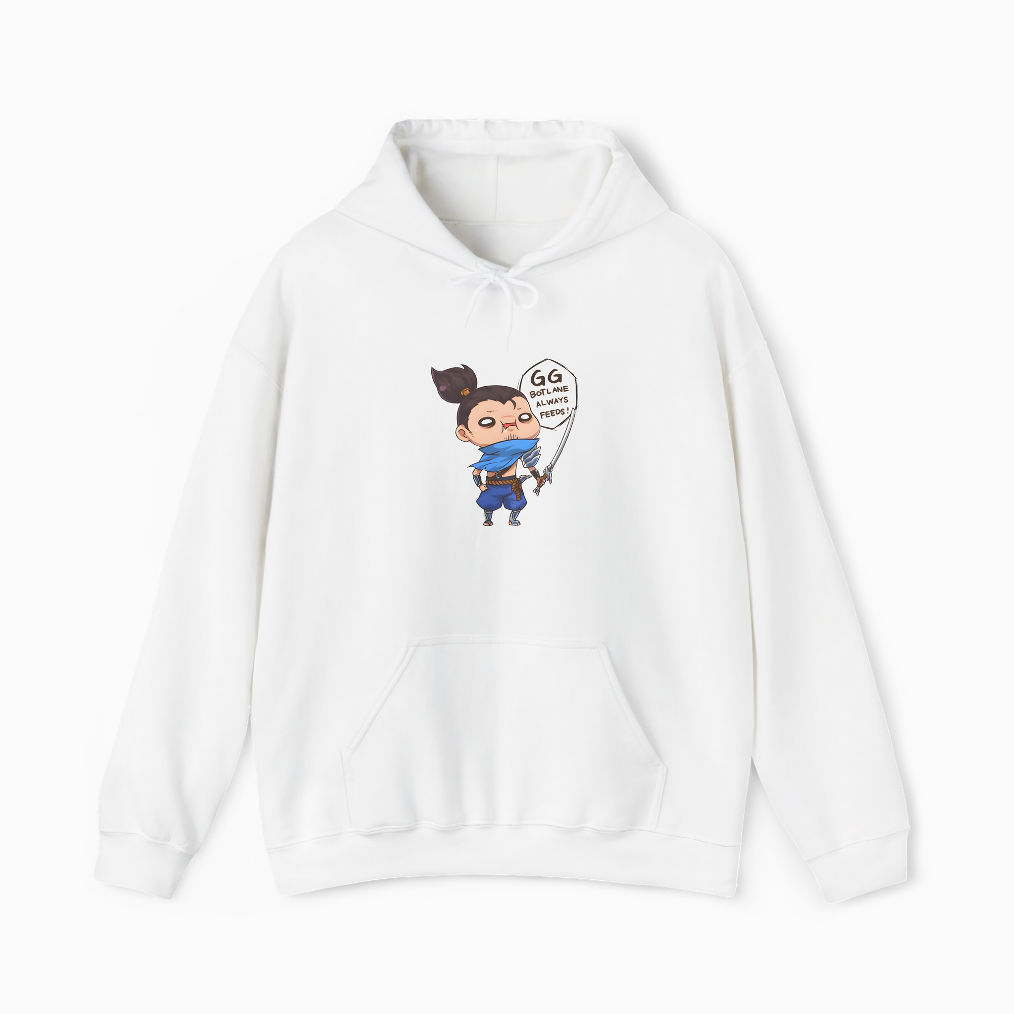 Yasuo - Botlane always Feeds
