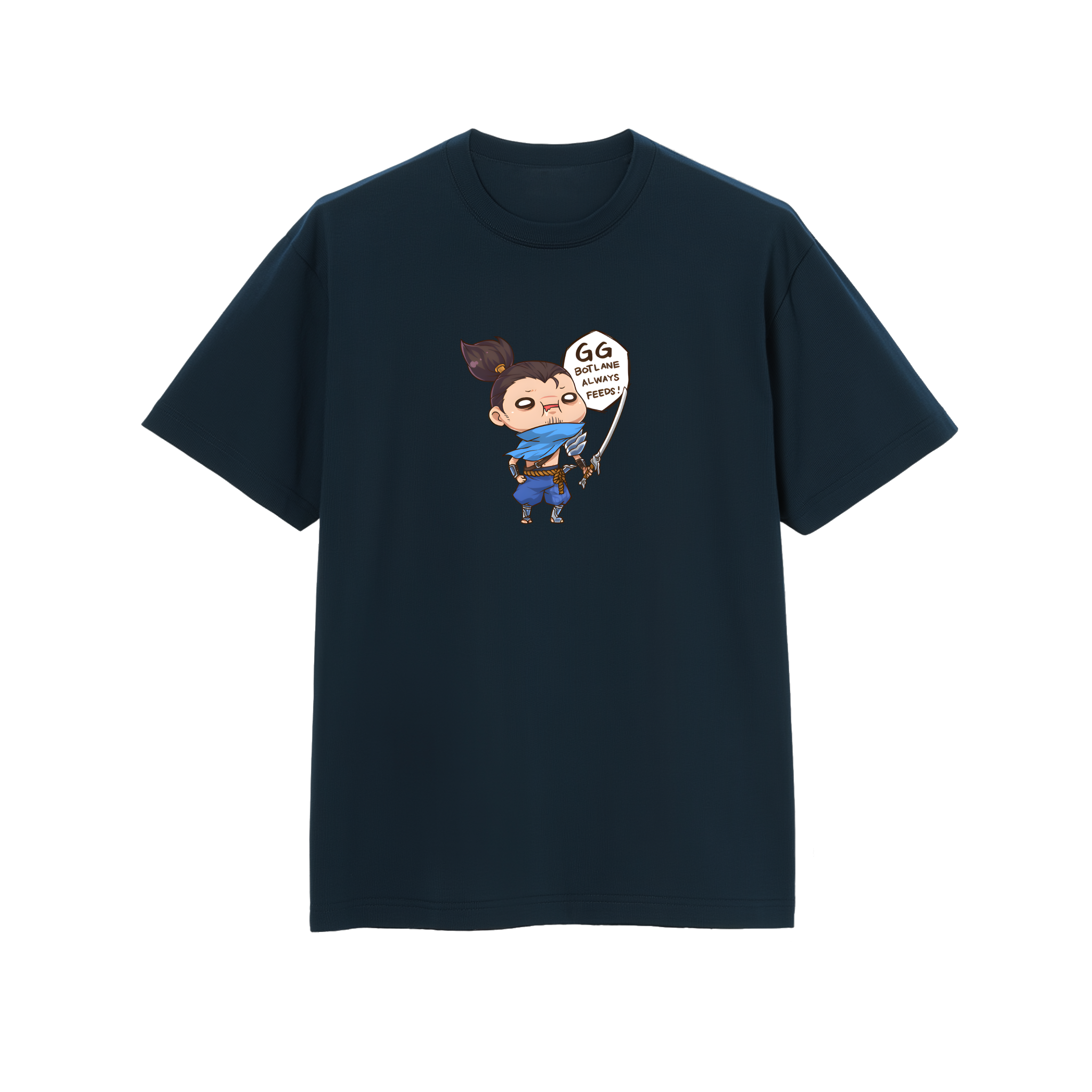 Yasuo - Botlane always Feeds