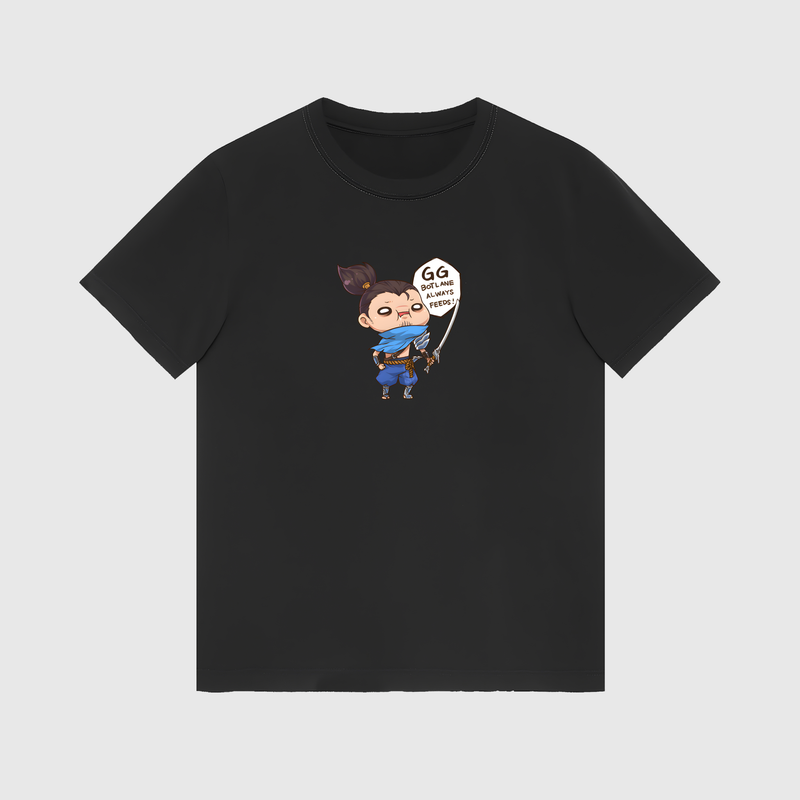 Yasuo - Botlane always Feeds