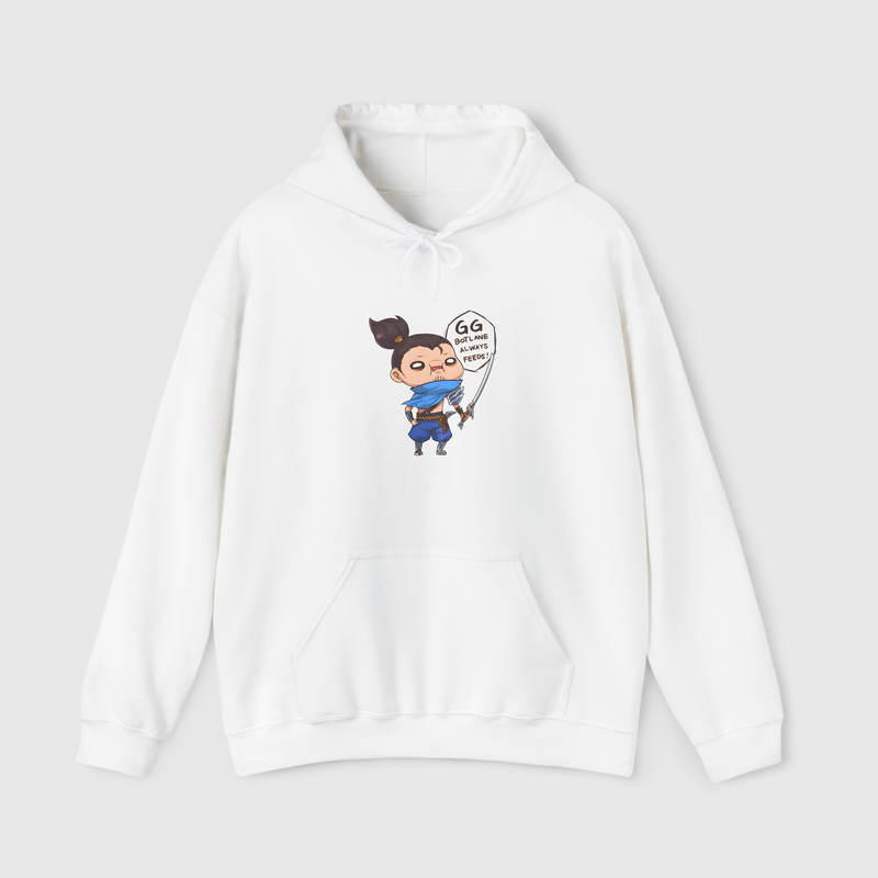 Yasuo - Botlane always Feeds