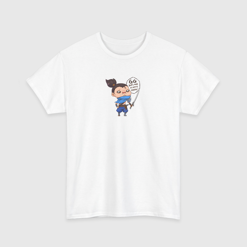 Yasuo - Botlane always Feeds